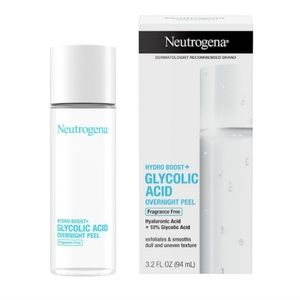 Neutrogena Hydro Boost+ Glycolic Acid Overnight Peel with Hyaluronic Acid NIB!